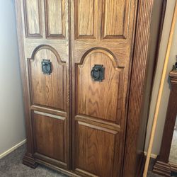 Antique Large armoire with drawers 