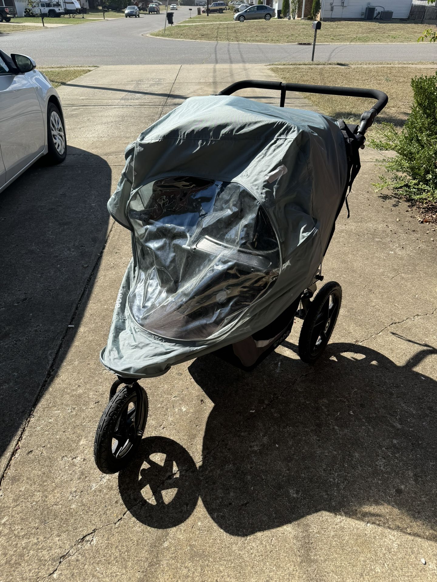 Bob Double Seater Stroller Rain Cover