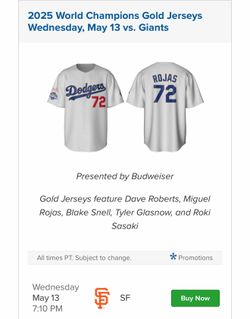 Giants vs Dodgers Tickets