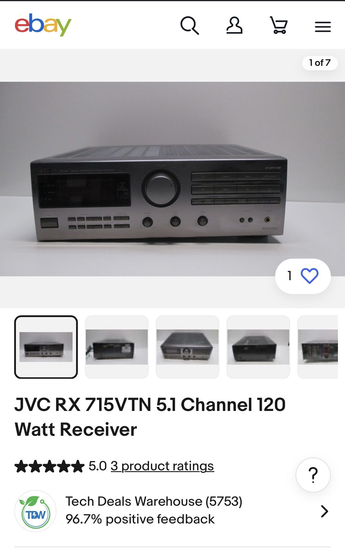 JVC Hị-Fi Audio STEREO RECEIVER