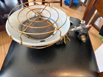 Portable Heater uses propane