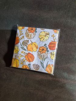 Mudpie Pumpkin Cocktail Napkins Pack