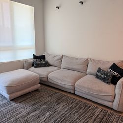 Cloud Couch With Ottoman 