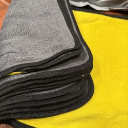 3pcs Reusable Microfiber Multi-Function Drying Cloths for Motorcycles and Cars Extra Thick Scratch Ergonomic Design