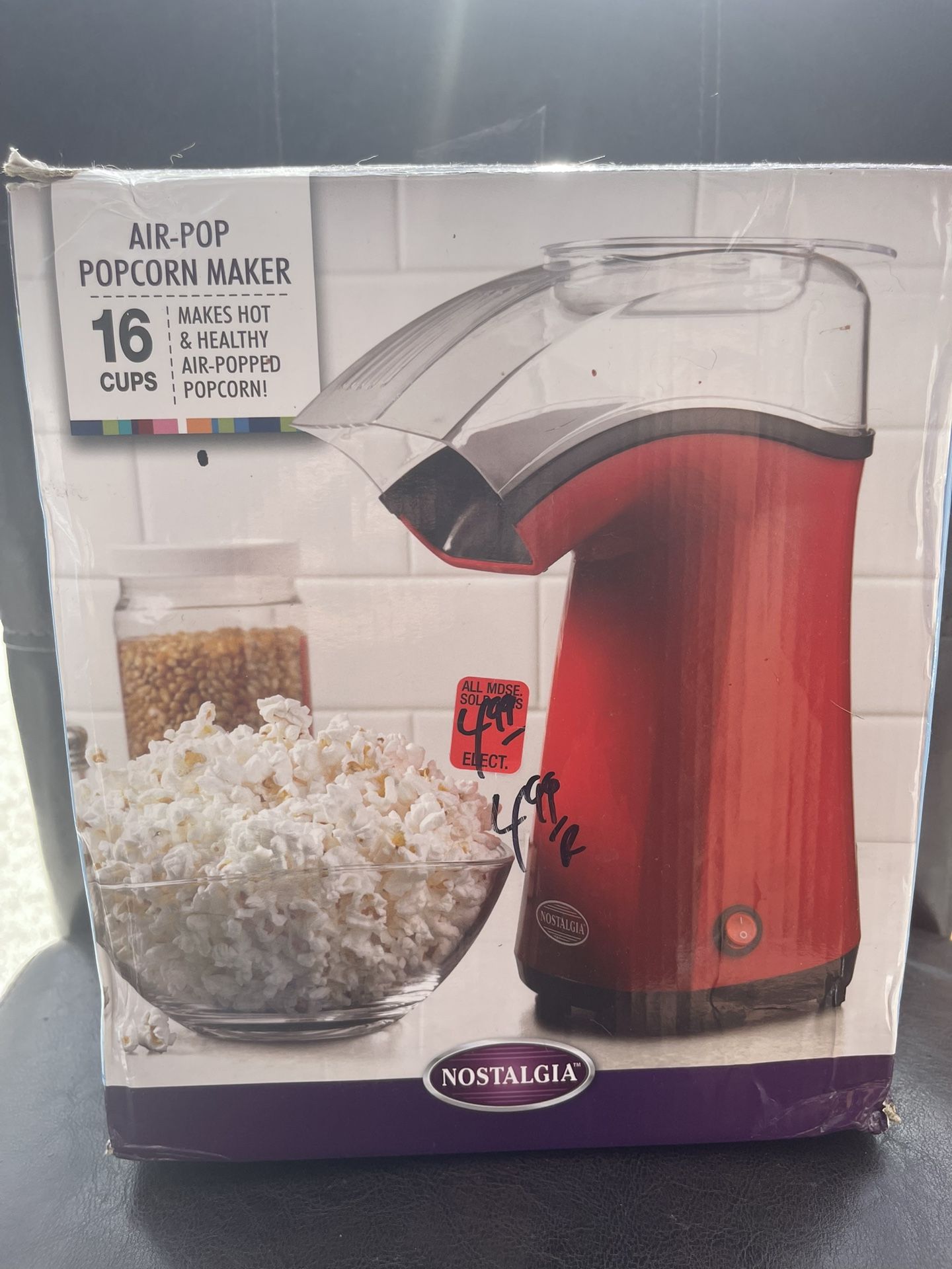 Air Pop Popcorn Maker