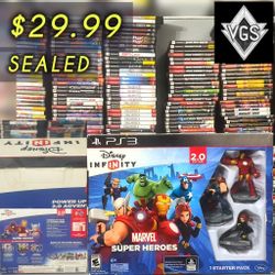 *NEW* Disney Infinity 2.0 Marvel Avengers Starter Pack PS3 Sealed

