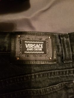 Black Versace Jeans 34x32 34 X 32