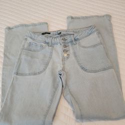 Target Low Rise Flare Jeans Size 6