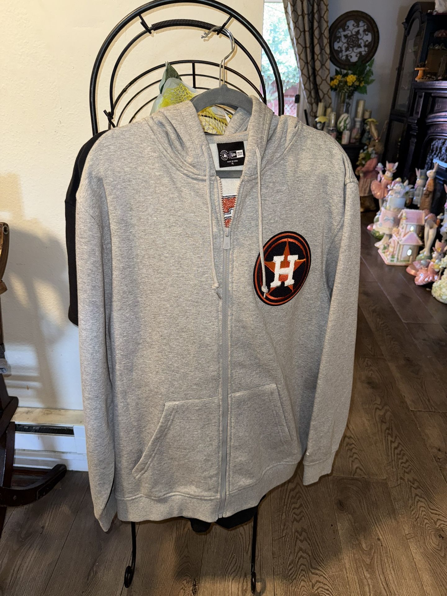 New Wt 2XL Houston astro’s Zip Up Hoodie