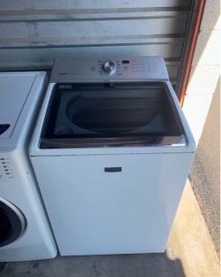 White Maytag Washer