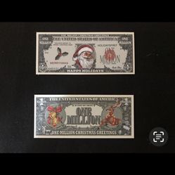 Santa Claus Dollar Bill