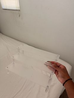 Clear Acrylic perfume holder