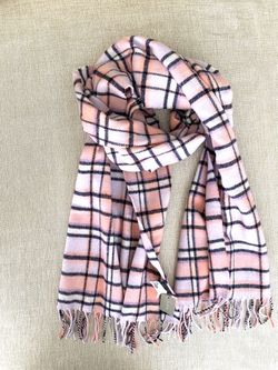 New J.CREW Plaid Made In Italy Scarf H3794