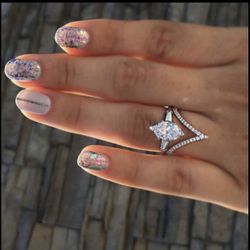 *NEW ARRIVAL* Marquise Created White Sapphire Ring Sizes 6/7/8/9/ 10 *See My Other 800 Items*