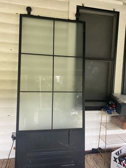 Metal Interior Barn Door