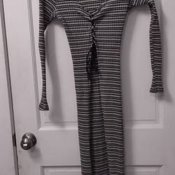Vintage Long Cardigan Dress 