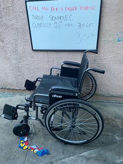 Drive Bariatric Wheelchair 26" Wide