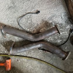 G37 test pipes and y pipe full exhaust available