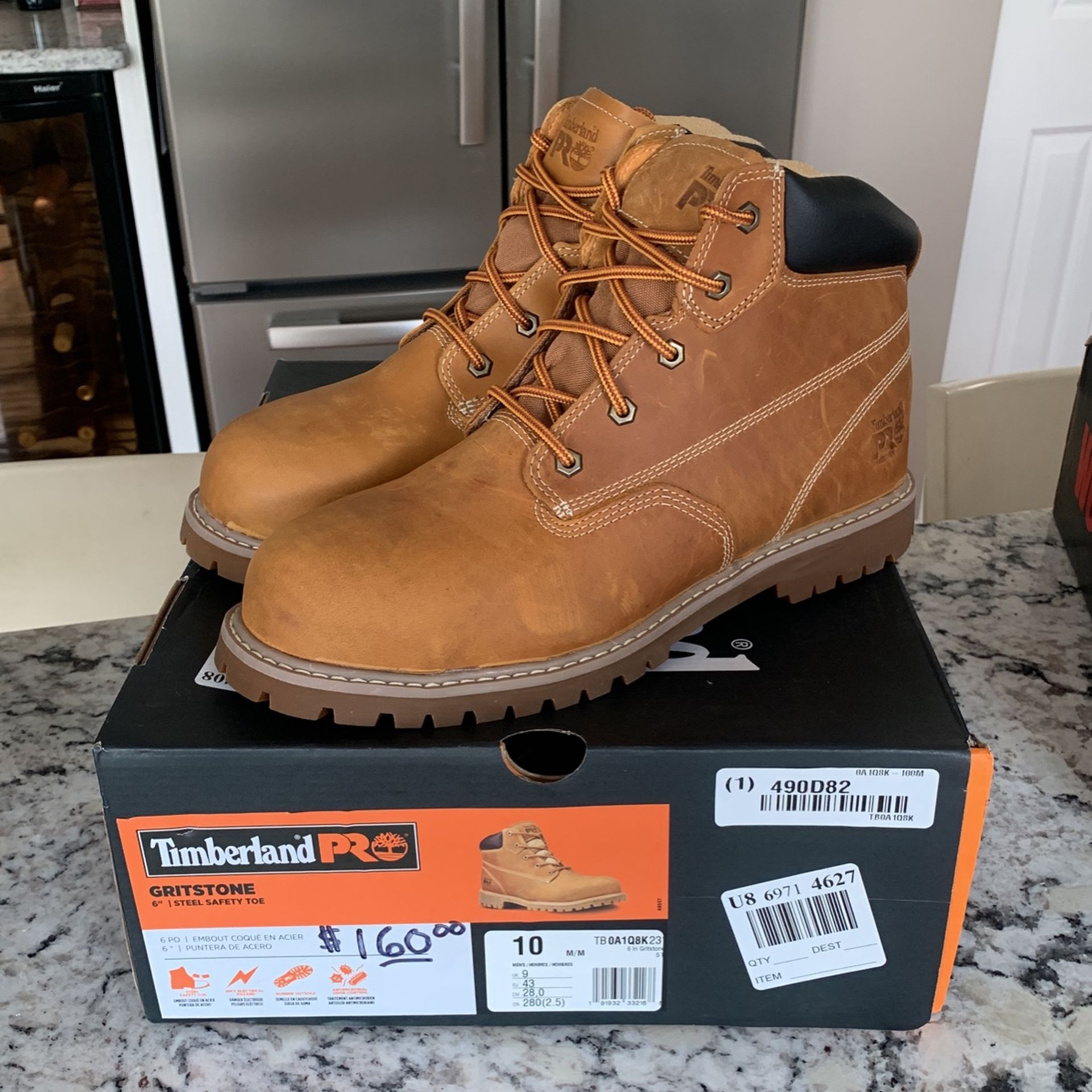 Work Boots (new) Timberland & Wolverine 