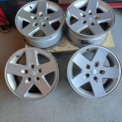17 " Rims with Sensors For Jeep.