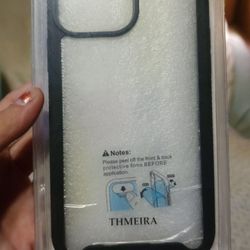 iPhone 13 Pro Max case With Tempered Glass Screen Protector 