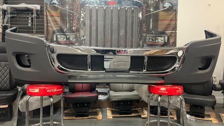 Freightliner Cascadia Bumper With Fog Light Holes 2018