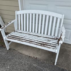 Wood Bench