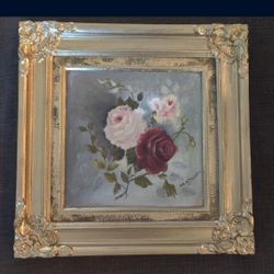 Beautiful Floral Oil Painting