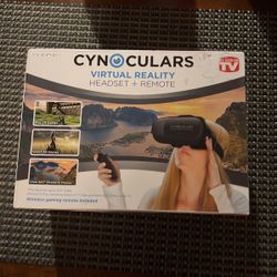 Cynoculars Virtual Reality Headset + Remote