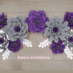 Paper Flowers Decoration