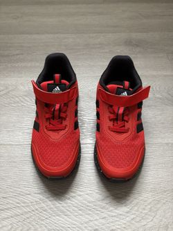 Adidas XPLR Path Sneakers Kids Red Black / Size 1