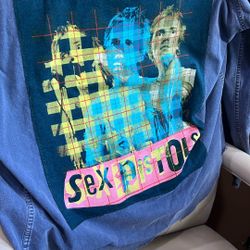 Sex Pistols Denim Jacket Mens L