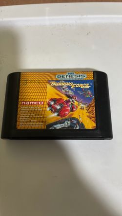 Burning Force Sega Genesis Cartridge