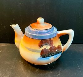 Vintage Japanese Lusterware Teapot