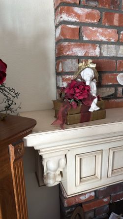 Angel burgundy Decorations