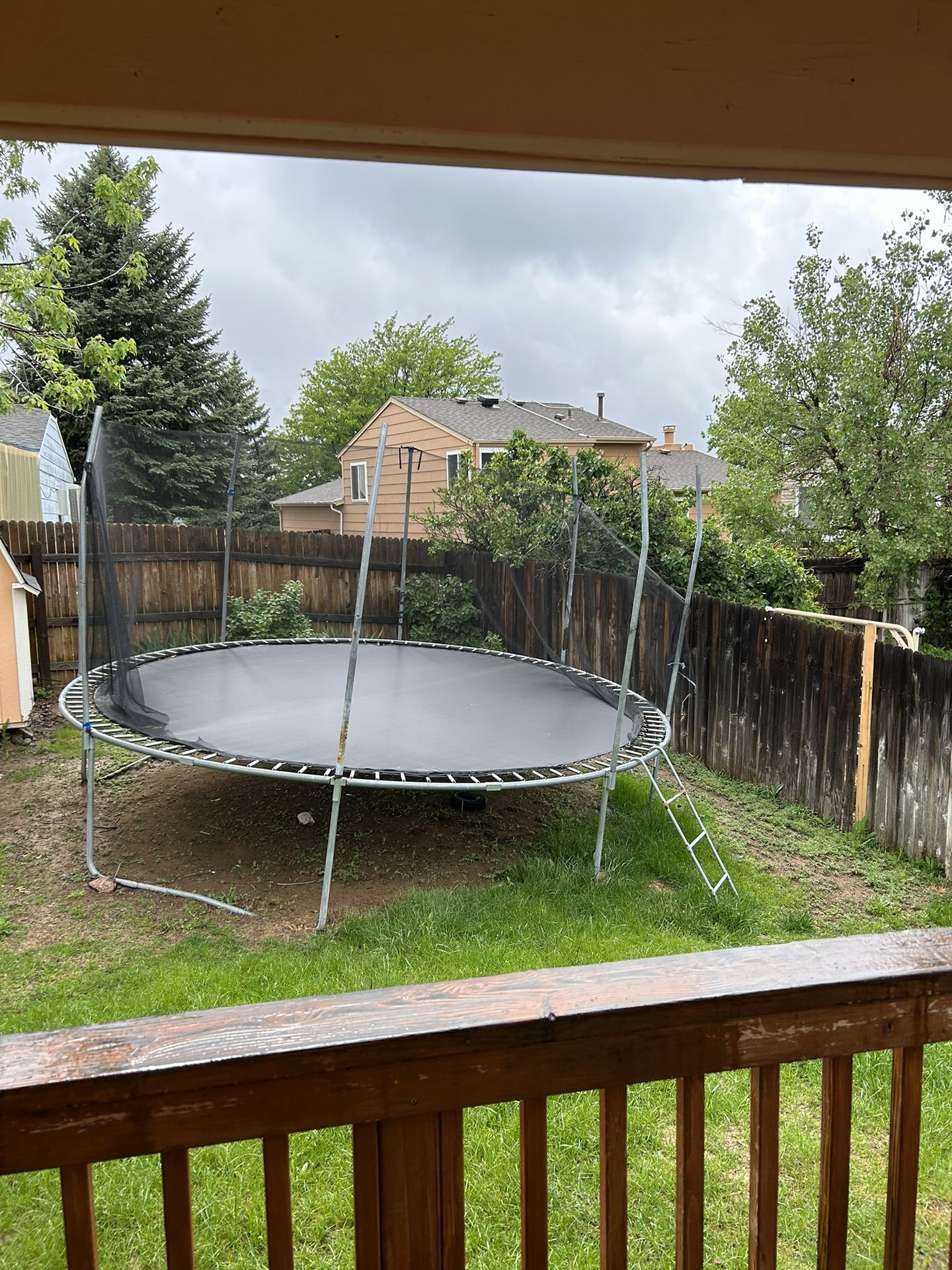 Free trampoline or scrap metal