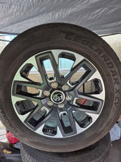 20" tire and rims