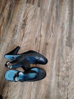 Black Cute comfortable salsa dancing shoes