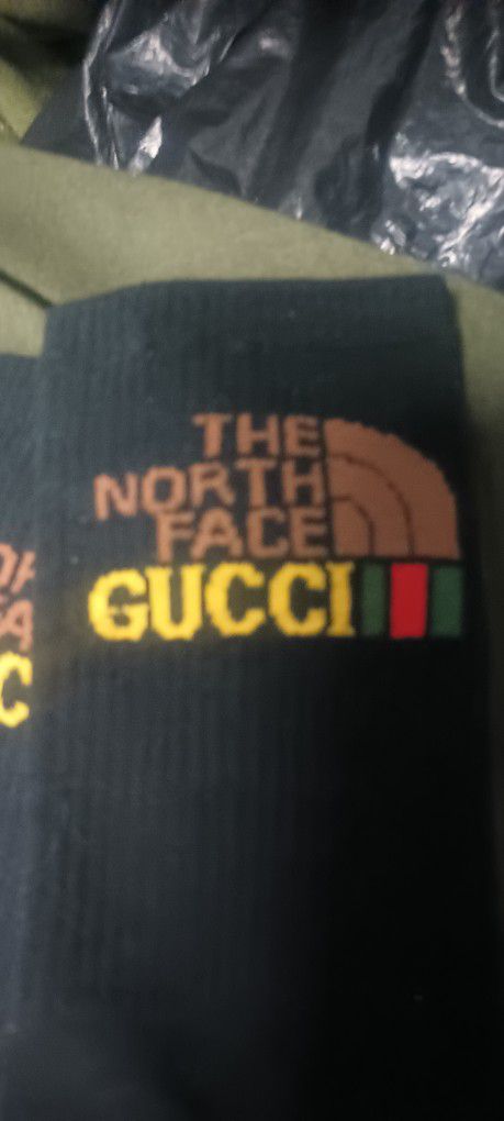 Gucci North face Sock