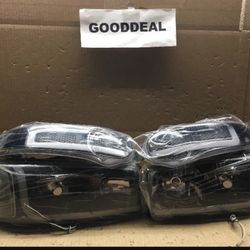 #37 99-06 GMC Sierra Yukon XI LED Headlights Light Lamp 