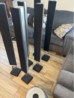 6 Bang & Olufsen 8000 and Beolab 2 subwoofers