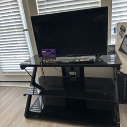 Best Deal !! Tv 📺 Tv Stand & 4k Roku