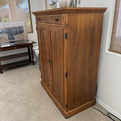 Beautiful Solid Wood Armoire 