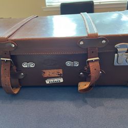 Old Leather Suitcase