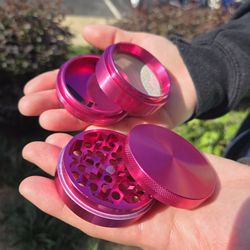Pink Herbal Grinder 