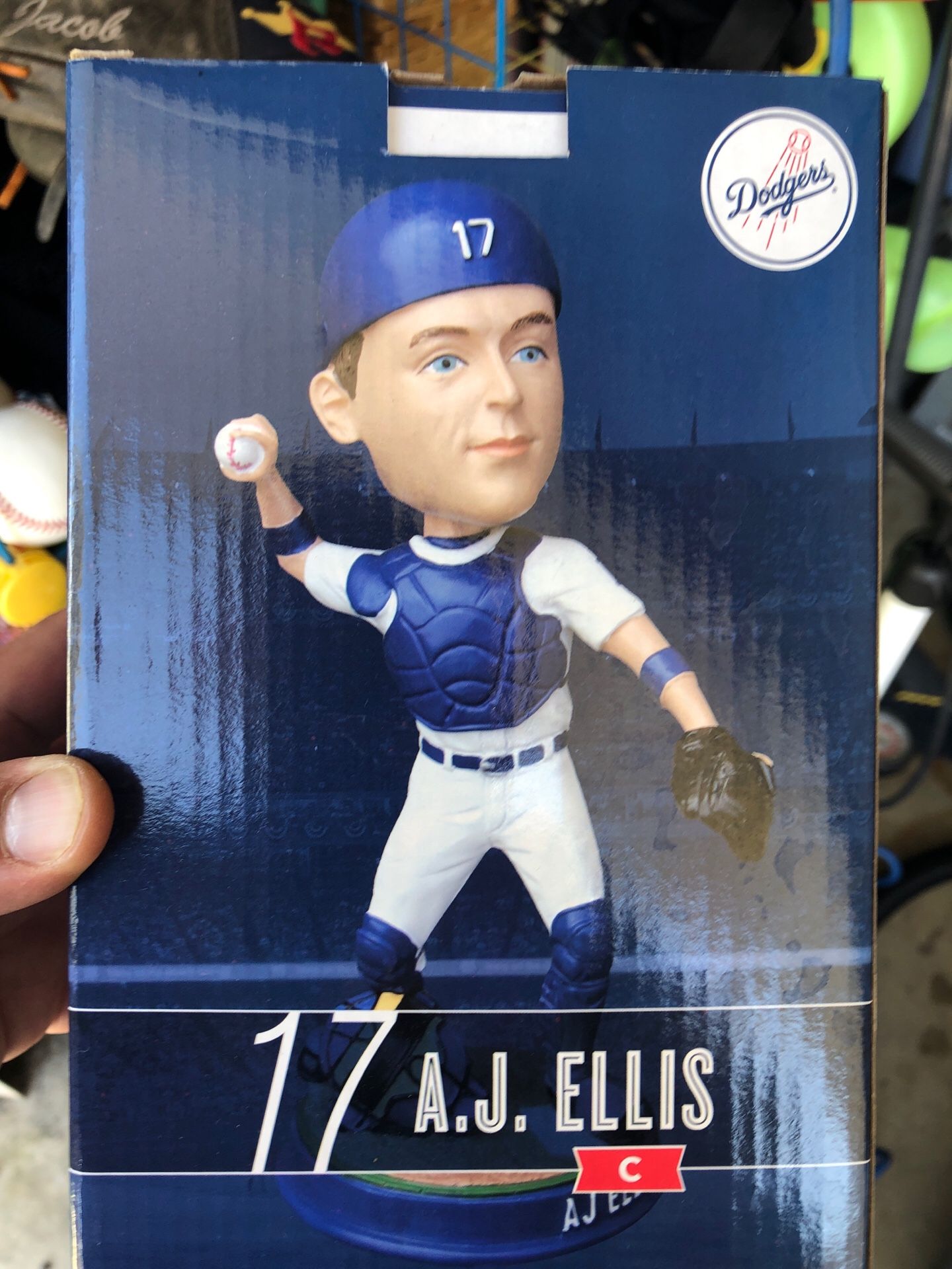 A J Ellis Dodger Bobblehead