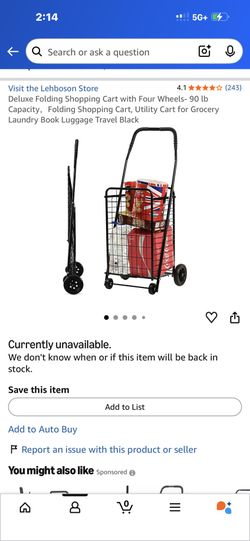 Grocery Cart