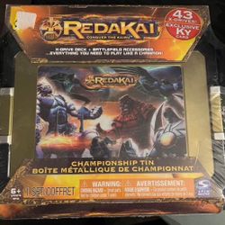New! Redakai Championship Tin Conquer The Kaitu Complete Trading Battle Cards 