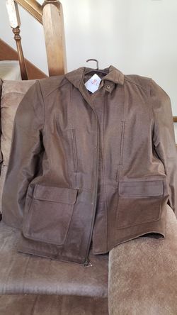 New leather coat