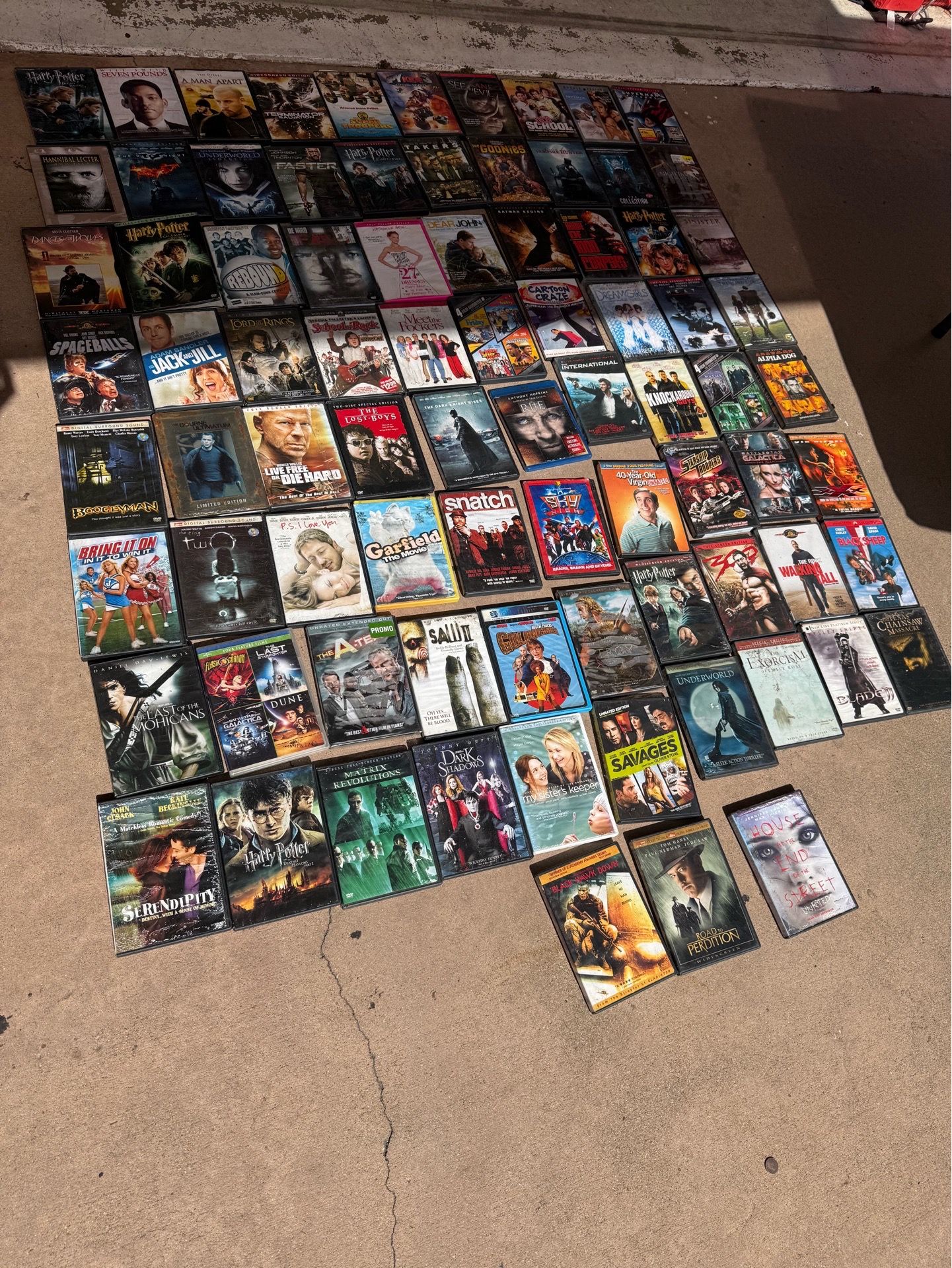 83pcs dvd lot